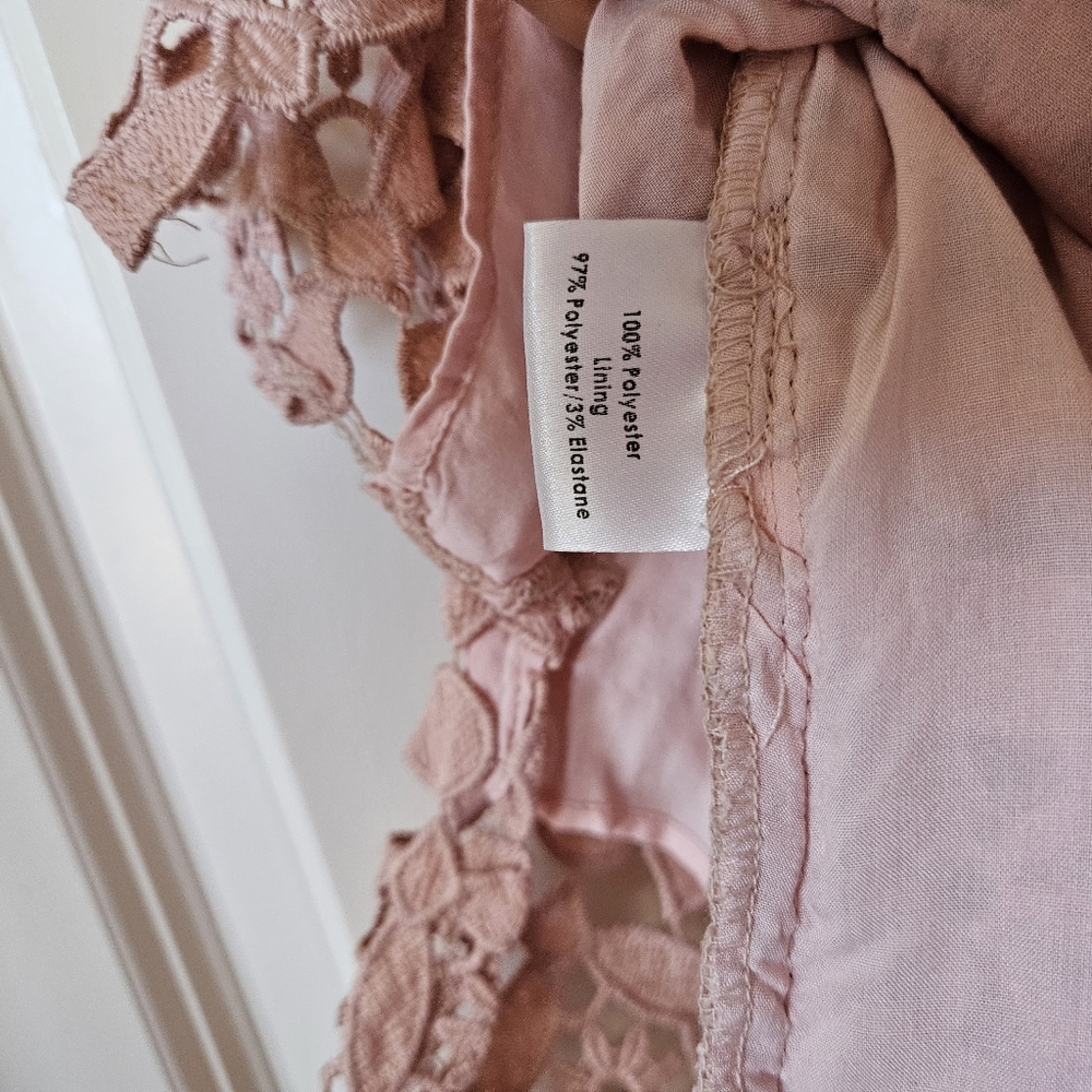 Rachel Parcell Stunning Floral Embroidery Skirt Size S - Picture 13 of 15